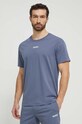 HUGO t-shirt lounge z elastanem szary 50518646