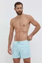 Armani Exchange szorty kąpielowe niebieski