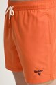 Barbour pantaloni scurti de baie portocaliu MSW0064