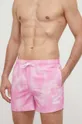 różowy HUGO szorty kąpielowe Męski