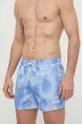 niebieski HUGO szorty kąpielowe Męski