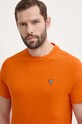 Oblečenie Bavlnené pyžamo Guess U4GX03.KBZG0 oranžová