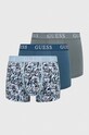 Guess boxeralsó 3 db JOE mintás kék U4GG05.K6YW0