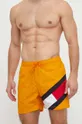 Σορτς κολύμβησης Tommy Hilfiger πορτοκαλί