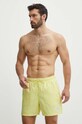 Plavkové šortky Tommy Hilfiger Planet friendly žlutá UM0UM03215