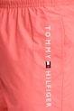 Plavkové šortky Tommy Hilfiger růžová UM0UM03258