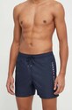 Plavkové šortky Tommy Hilfiger Planet friendly námořnická modř UM0UM03258