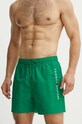 Plavkové šortky Tommy Hilfiger UM0UM03258 zelená SS25