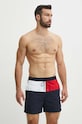 Tommy Hilfiger szorty kąpielowe Planet friendly granatowy UM0UM03259
