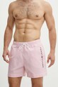 Tommy Hilfiger szorty kąpielowe UM0UM03265 różowy SS25