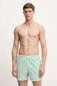 Plavkové šortky Tommy Hilfiger potisk zelená UM0UM03265