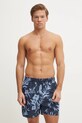 Plavkové šortky Tommy Hilfiger UM0UM03266 modrá SS25