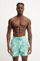 Tommy Hilfiger pantaloni scurți de baie cu modele verde UM0UM03266