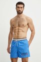 Купальні шорти Tommy Hilfiger Planet friendly блакитний UM0UM03287