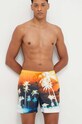 Tommy Hilfiger szorty kąpielowe Planet friendly pomarańczowy UM0UM03295