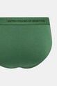United Colors of Benetton slipy 3OP82S18N zielony AA00