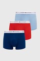 Boxerky Tommy Hilfiger 3-pak pletenina modrá UM0UM02761