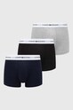 Boxerky Tommy Hilfiger 3-pak pletenina čierna UM0UM02761