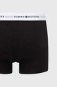 Boxerky Tommy Hilfiger 3-pak UM0UM02761 čierna