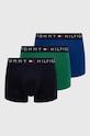 Boxerky Tommy Hilfiger 3-pack pletenina námořnická modř UM0UM03180