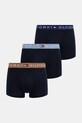 Boxerky Tommy Hilfiger 3-pack směs modrá UM0UM03181