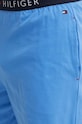Bavlnené pyžamové šortky Tommy Hilfiger modrá UM0UM01203