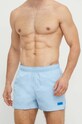 Calvin Klein szorty kąpielowe KM0KM00941 niebieski SS24
