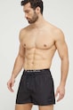 Plavkové šortky Calvin Klein Planet friendly černá KM0KM00947
