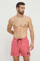 rózsaszín Calvin Klein fürdőnadrág Férfi