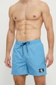 Μαγιό Calvin Klein KM0KM00980 μπλε SS24