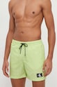 Купальные шорты Calvin Klein Planet friendly зелёный KM0KM00980