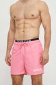 Μαγιό Calvin Klein KM0KM00992 ροζ SS24