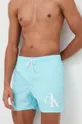 turkusowy Calvin Klein szorty kąpielowe Męski