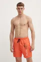 oranžna Kopalne kratke hlače PLEIN SPORT Moški