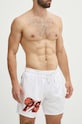 Μαγιό PLEIN SPORT PADC.MMX0117.SXV005N λευκό SS24