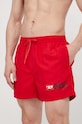 Plavkové šortky Diesel BMBX-KEN-37 A13161.0INAC červená SS24