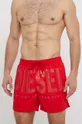 crvena Kratke hlače za kupanje Diesel Muški