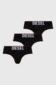 Diesel slipy 3-pack dzianina czarny 00SH05.0AMAH