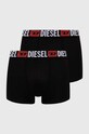 Bokserice Diesel 2-pack pletivo crna 00SMKX.0DDAI