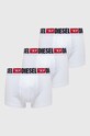 Боксери Diesel 3-pack трикотаж білий 00ST3V.0DDAI