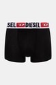 Одежда Боксеры Diesel UMBX-DAMIEN-THREE PACK BOXERS 3 шт 00ST3V.0DDAI чёрный