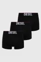 čierna Boxerky Diesel 3-pak UMBX-DAMIEN-THREE PACK BOXERS Pánsky