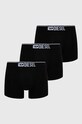 Боксери Diesel 3-pack трикотаж чорний 00ST3V.0GDAC