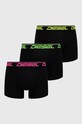 Bokserice Diesel 3-pack UMBX-DAMIEN-THREE PACK BOXERS pletivo crna 00ST3V.0AMAF