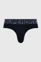 Superdry slipy 3-pack granatowy