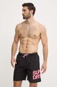 Superdry szorty kąpielowe M3010228A.02A czarny SS24