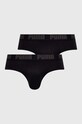 Puma slip 2-pack slipuri negru 938322