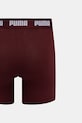 Puma bokserki 3-pack 938327 bordowy