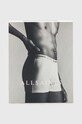 Βαμβακερό μποξεράκι AllSaints UNDERGROUND 3-pack MD141Z λευκό SS24