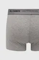 AllSaints bokserki bawełniane UNDERGROUND 3-pack